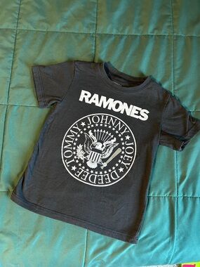 Ramones punk rock toddler tshirt 4T